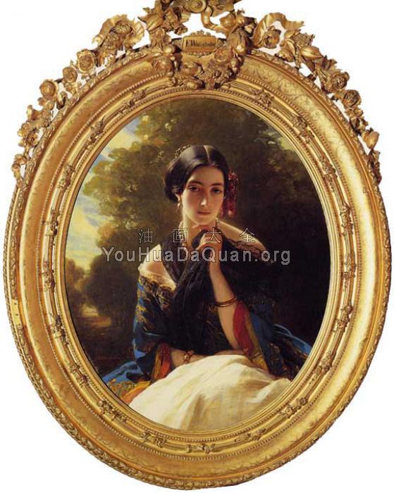 Princess Leonilla of Sayn Wittgenstein Sayn - 弗朗兹·夏维尔·温特哈特